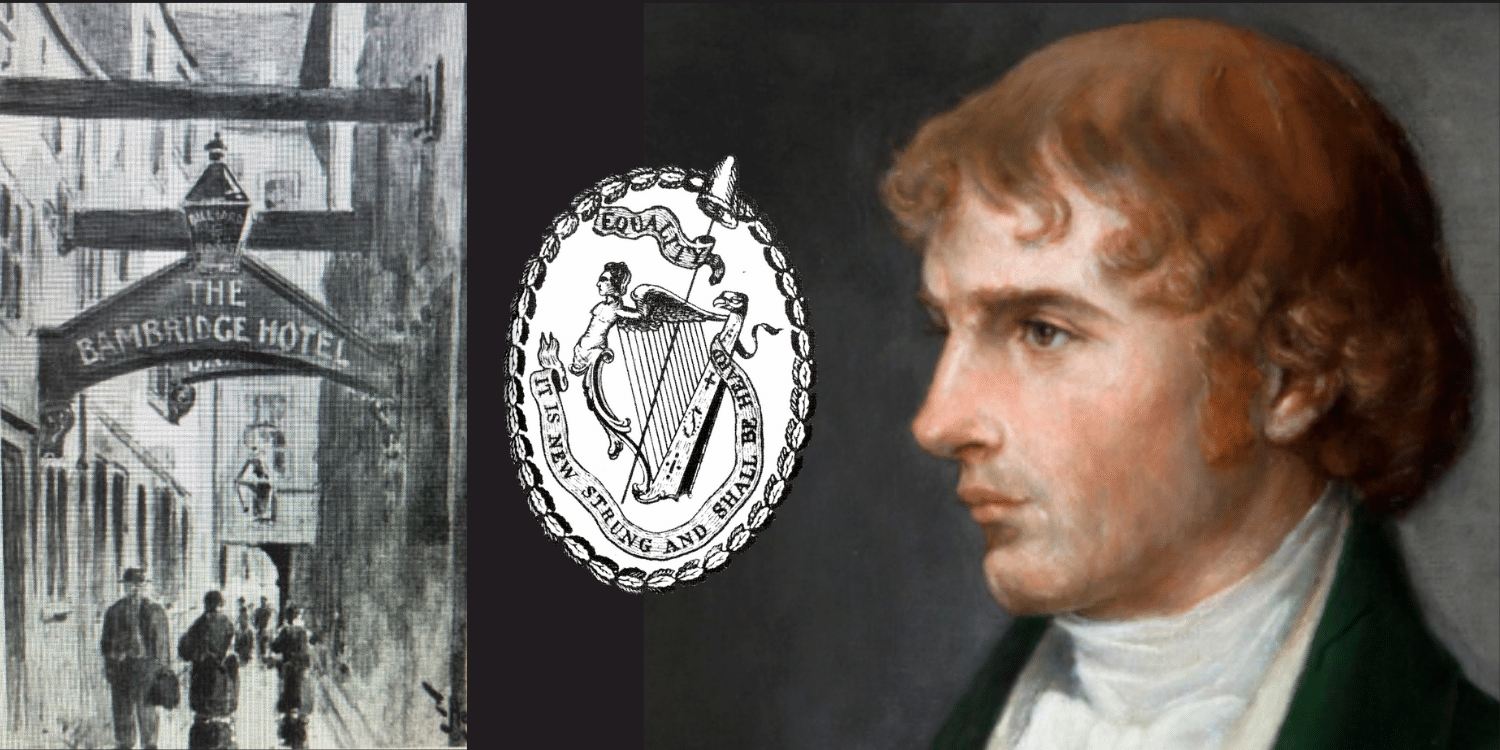 Henry Joy McCracken met with other United Irishmen at Sugarhouse Entry