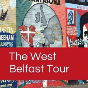 Our West Belfast Tour is available as a Belfast Group Tour