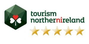 Tourism Northern Ireland five star rating logo