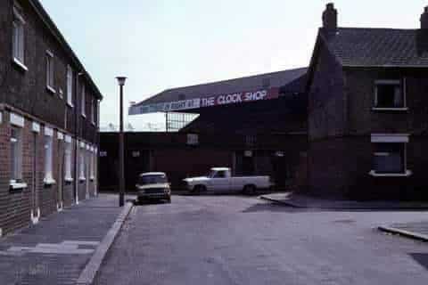 Football matches in Belfast in the eighties could be a dangerous affair